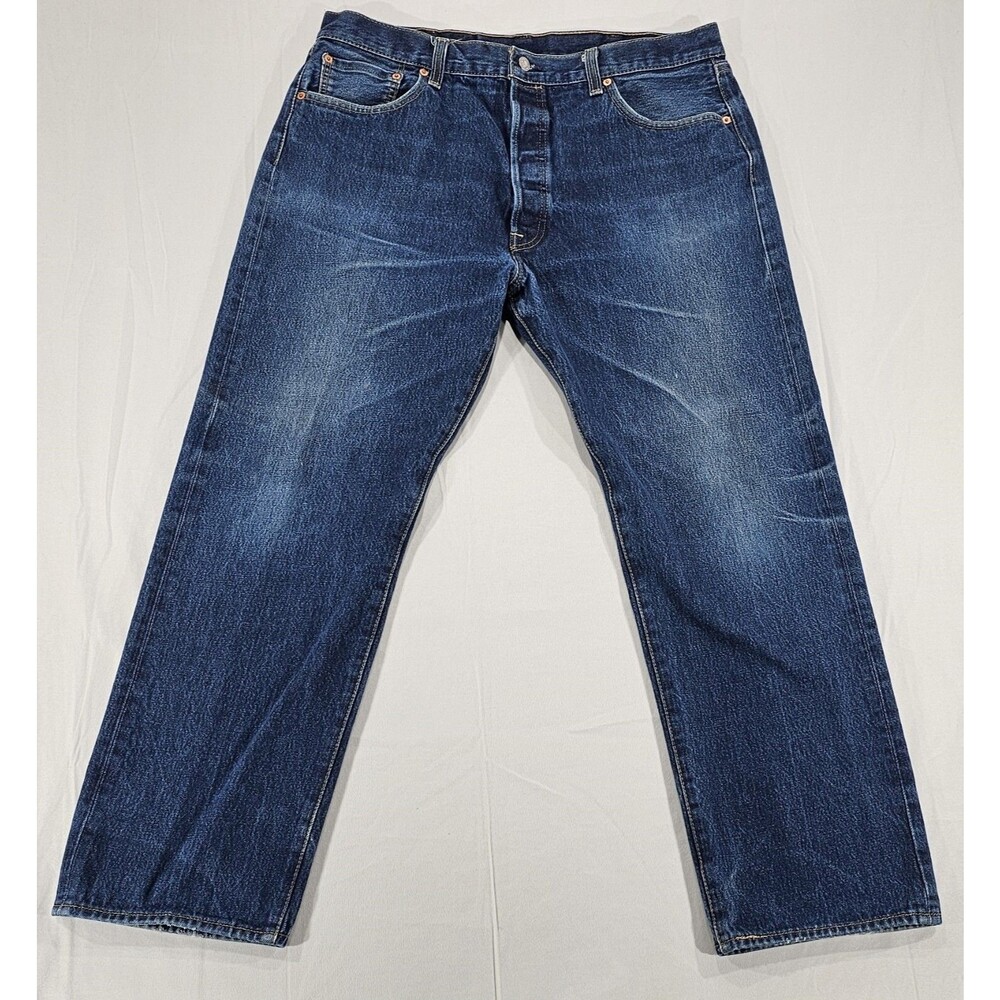 Levi’s 501 Original Fit Jeans Straight Leg Button Fly Men's 40x32 (Fit 36x28.5)